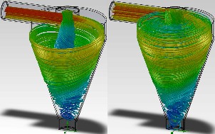 simulacion flujo equipos tuberias accesorios instalaciones Flow Simulation SolidWorks